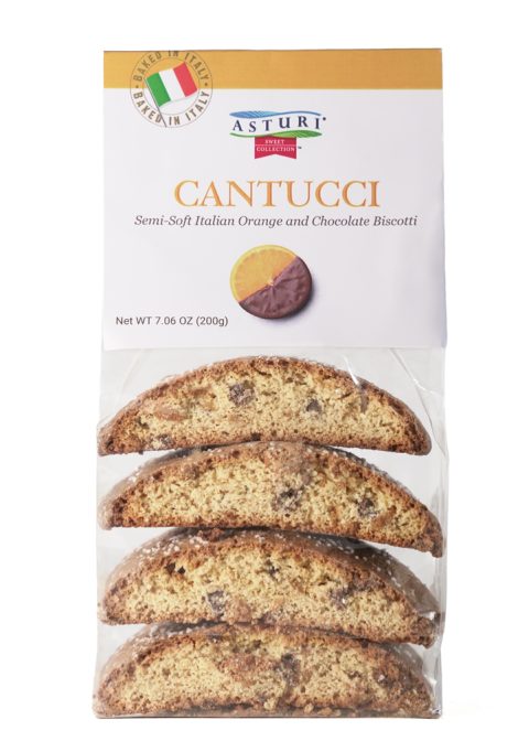 Cantucci Semi-Soft Italian Orange and Chocolate Biscotti | Asturi Foods